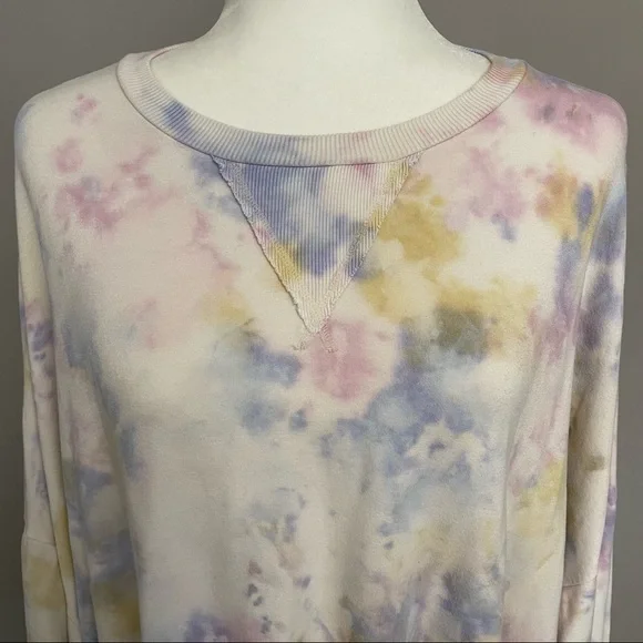 Young Fabulous & Broke Juliette Tie Dye Oversized Sweatshirt Size M - Picture 4 of 12